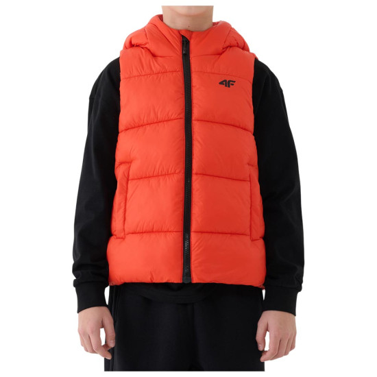 4F Παιδικό αμάνικο μπουφάν